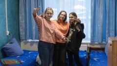 Школьники из Белгородской области прибыли в Тулу. Фоторепортаж Школьники из Белгородской области прибыли в Тулу. Фоторепортаж