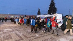 Школьники из Белгородской области прибыли в Тулу. Фоторепортаж Школьники из Белгородской области прибыли в Тулу. Фоторепортаж