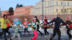 «Забег обещаний» в Туле собрал 1 января порядка 200 человек