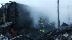 В посёлке Мордвес в огне погиб мужчина