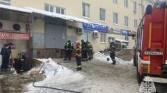 В Туле произошёл пожар в торговом центре «Кировский»