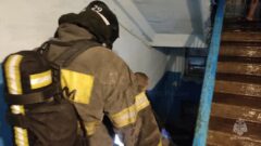В Ефремове ночью произошёл пожар в многоквартирном доме В Ефремове ночью произошёл пожар в многоквартирном доме