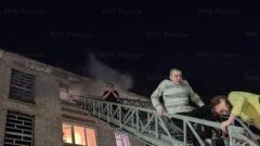 В Ефремове ночью произошёл пожар в многоквартирном доме В Ефремове ночью произошёл пожар в многоквартирном доме