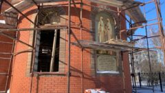 Приход остался без финансирования, но строительство православного комплекса в Узловой продолжается Приход остался без финансирования, но строительство православного комплекса в Узловой продолжается