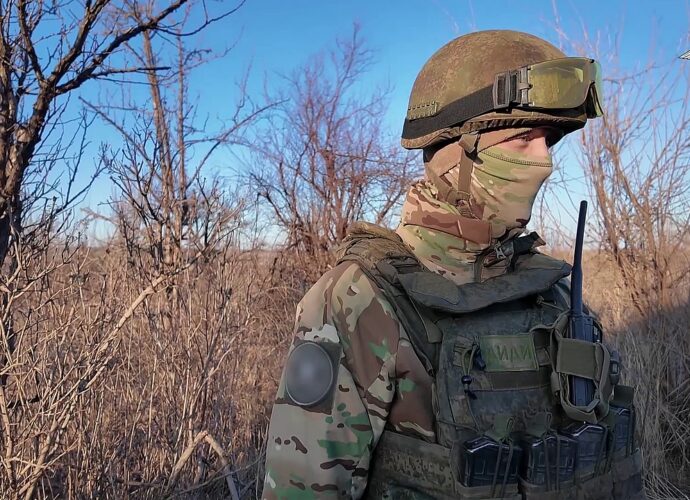 Тульские десантники уничтожили группу националистов в районе Весёлого