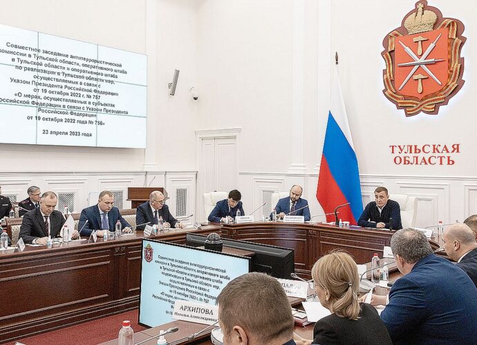В Тульской области усилят меры безопасности в преддверии Дня Победы