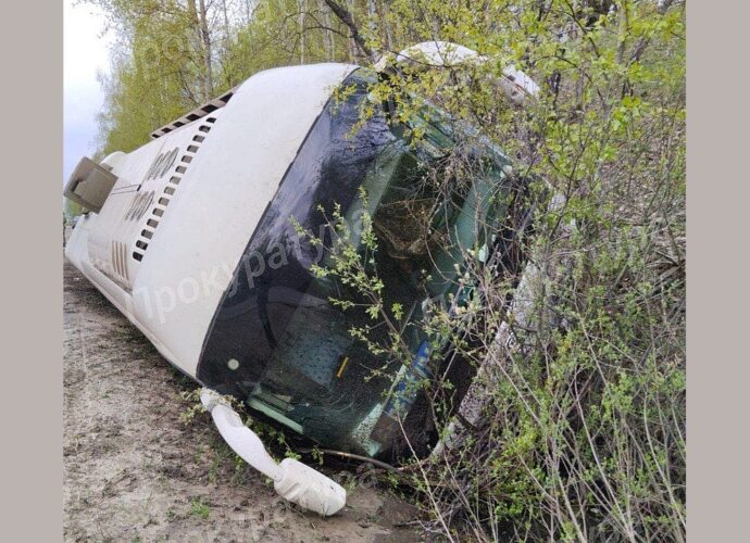 В ГИБДД сообщили подробности ДТП с рейсовым автобусом на дороге Тула-Белёв