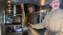 В тульском парке «Патриот» на рельсы встал бронепоезд №16