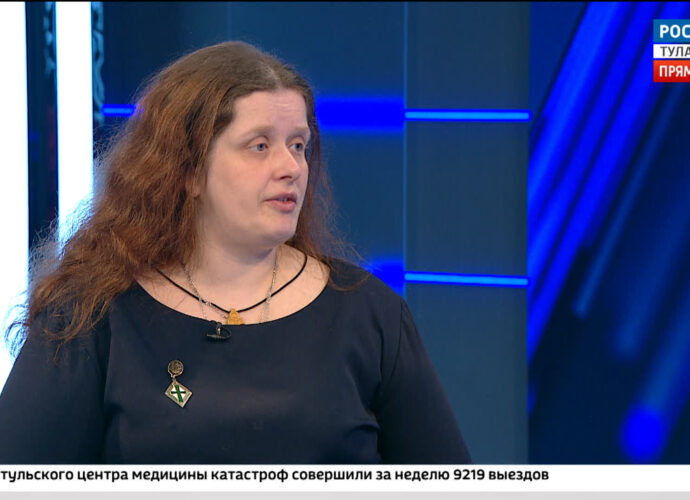 В атриуме Тульского кремля открылась выставка православного искусства «Парусия»