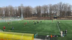 Юные белгородские футболисты провели первую тренировку в Туле