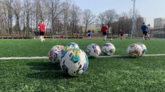Юные белгородские футболисты провели первую тренировку в Туле