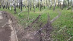 Тяжёлая техника «убила» асфальтовые дороги в Пролетарском округе Тулы