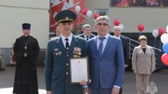 Начальник тульского управления МЧС пожелал пожарным сухих рукавов