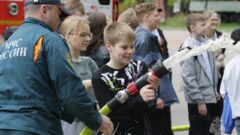 Начальник тульского управления МЧС пожелал пожарным сухих рукавов