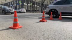В Туле обновляют дорожную разметку В Туле обновляют дорожную разметку
