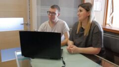 Парень с инвалидностью получил ноутбук с шрифтом Брайля от тульского правительства
