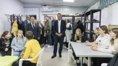 Роман Старовойт поблагодарил Алексея Дюмина за теплый прием детей