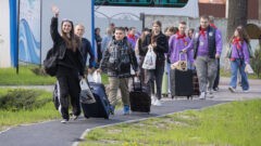 4 мая в тульский лагерь приехали дети из Курска