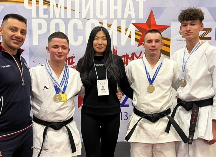 Тульские каратисты взяли золото и серебро на чемпионате России