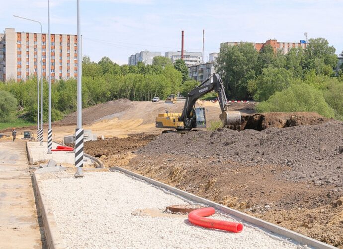 В Туле строится дорога, которая должна разгрузить Одоевское шоссе
