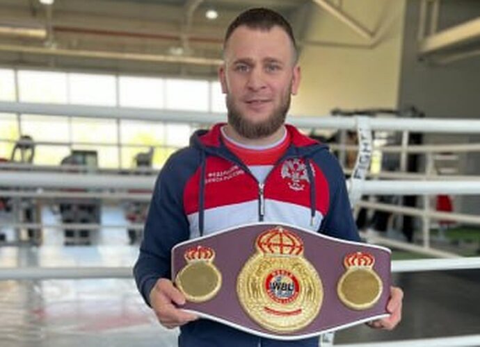 Тульский полицейский стал чемпионом мира по боксу по версии WBL