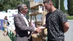 Дмитрий Миляев поздравил теплоогаревцев со 100-летием района Дмитрий Миляев поздравил теплоогаревцев со 100-летием района