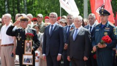 Вахта Памяти: 22 июня в Белёвском районе захоронили останки бойцов