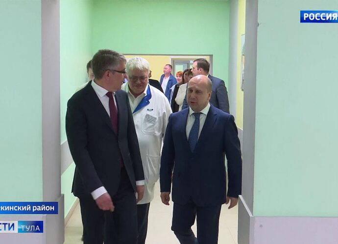 Дмитрий Миляев посетил Щёкинский район. Репортаж тульских «Вестей»