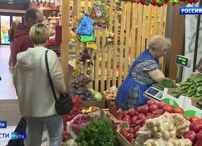 Как изменились цены на фрукты и овощи в Туле