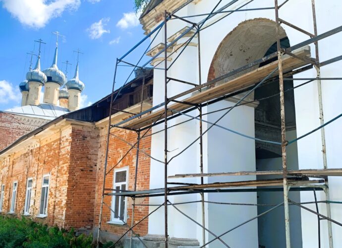 В Туле восстанавливают храм, построенный более 250 лет назад