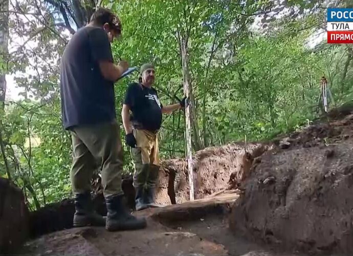 Под Тулой археологи переступили порог жилища сарматов