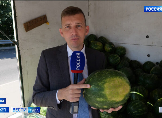 Тульские продавцы объяснили, почему арбузихи вкуснее
