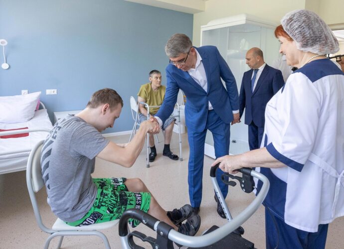 В госпитале, где проходят реабилитацию участники СВО, может появиться бассейн