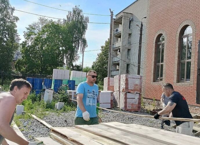 В Узловой продолжается строительство православного комплекса Матроны Московской