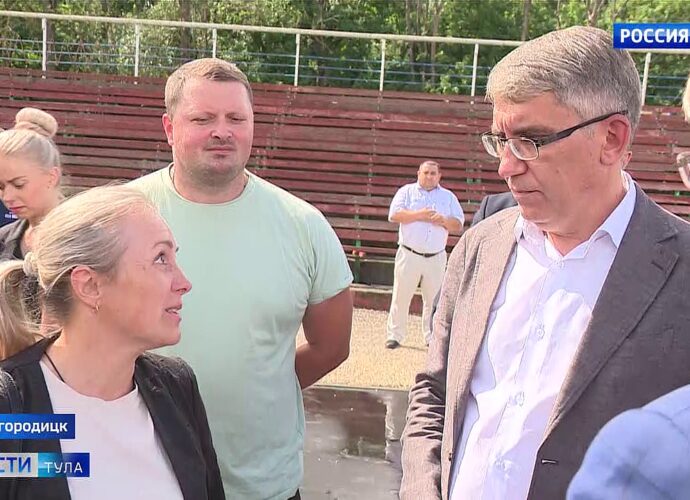 Поездка Дмитрия Миляева в Богородицк: репортаж тульских «Вестей»