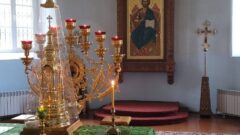 В храме Жабынского монастыря появился образ Спасителя, написанный известным иконописцем В храме Жабынского монастыря появился образ Спасителя, написанный известным иконописцем