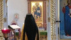 В храме Жабынского монастыря появился образ Спасителя, написанный известным иконописцем В храме Жабынского монастыря появился образ Спасителя, написанный известным иконописцем