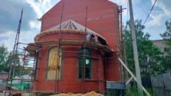 В Узловой прихожане строят храмовый комплекс в честь Матроны Московской В Узловой прихожане строят храмовый комплекс в честь Матроны Московской