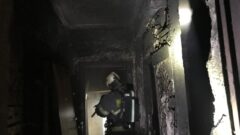 Пожарные вынесли на руках из горящей квартиры пожилую тулячку