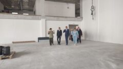 Дмитрий Миляев и Сергей Кравцов проинспектировали строительство школы в Туле