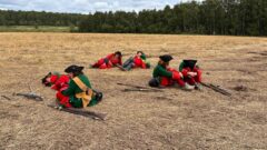 В Заокском районе проходят съемки фильма «Рождение империи». Фоторепортаж В Заокском районе проходят съемки фильма «Рождение империи». Фоторепортаж