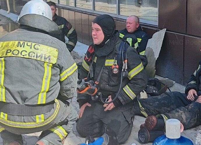 В МЧС назвали предварительную причину пожара в магазине «Шопоголик»