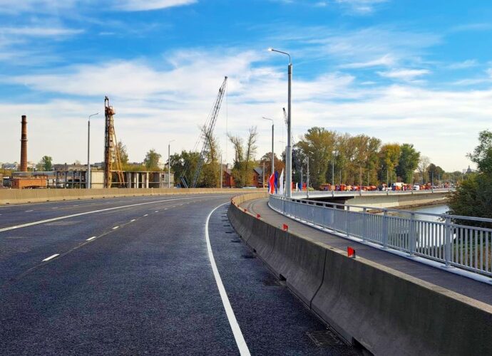 Новый мост через Упу