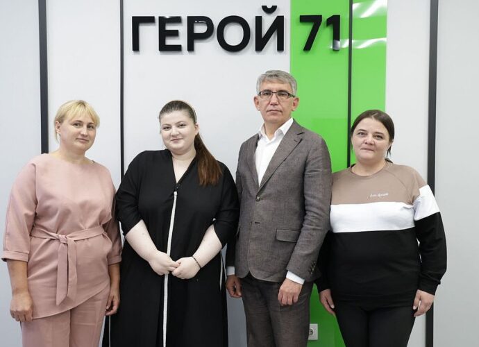 Дмитрий Миляев принял участие в открытии центра «Герой71» в Туле