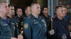 Неопалимая купина: тульские спасатели помолились небесной покровительнице