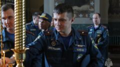 Неопалимая купина: тульские спасатели помолились небесной покровительнице