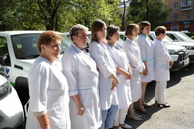 В самую крупную больницу Тулы передали 7 автомобилей