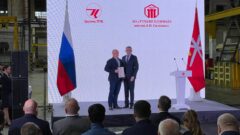 Дмитрий Миляев поздравил «Тулажелдормаш» с юбилеем