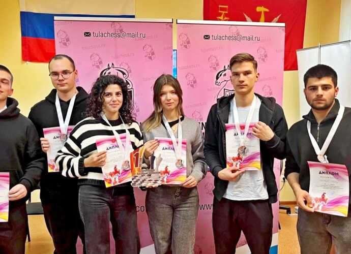 Шахматисты ТГПУ выиграли Спартакиаду вузов Тулы