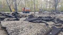 Самый большой детский городок в Центральном парке Тулы разобран Самый большой детский городок в Центральном парке Тулы разобран